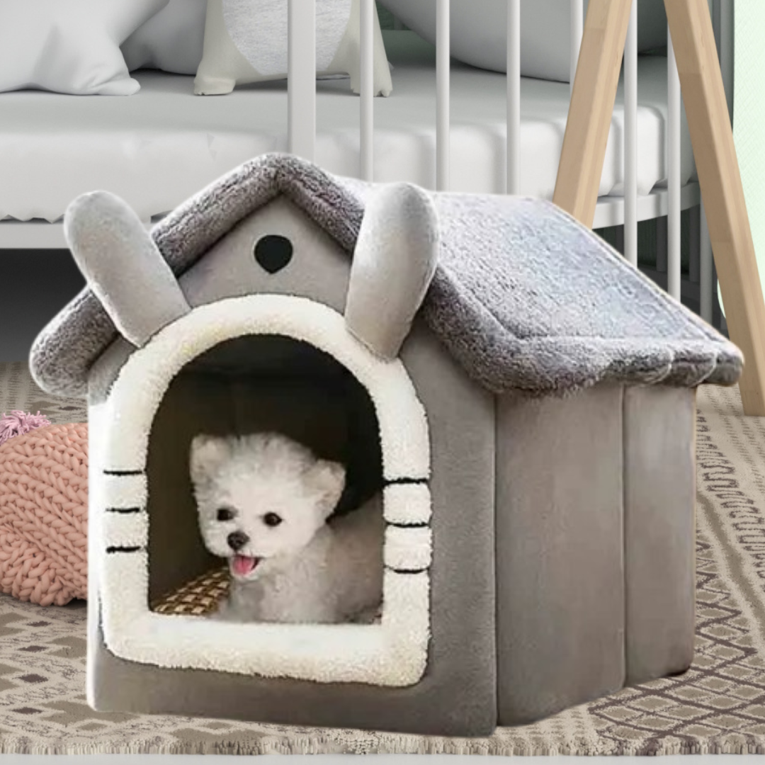 Soft Pet Bed Tent House Plush.