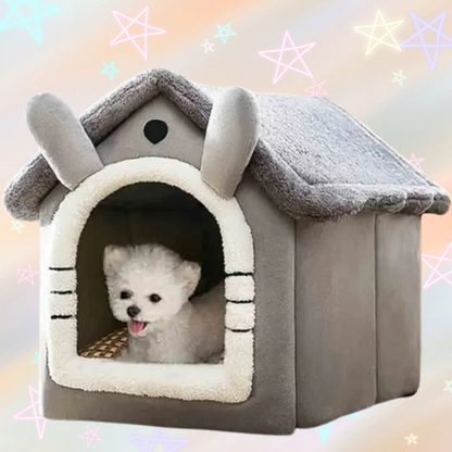 Soft Pet Bed Tent House Plush.