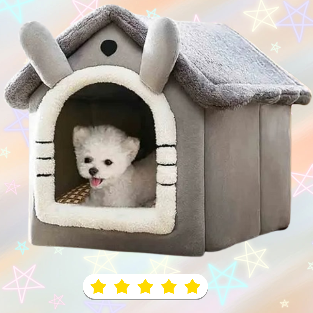 Soft Pet Bed Tent House Plush.