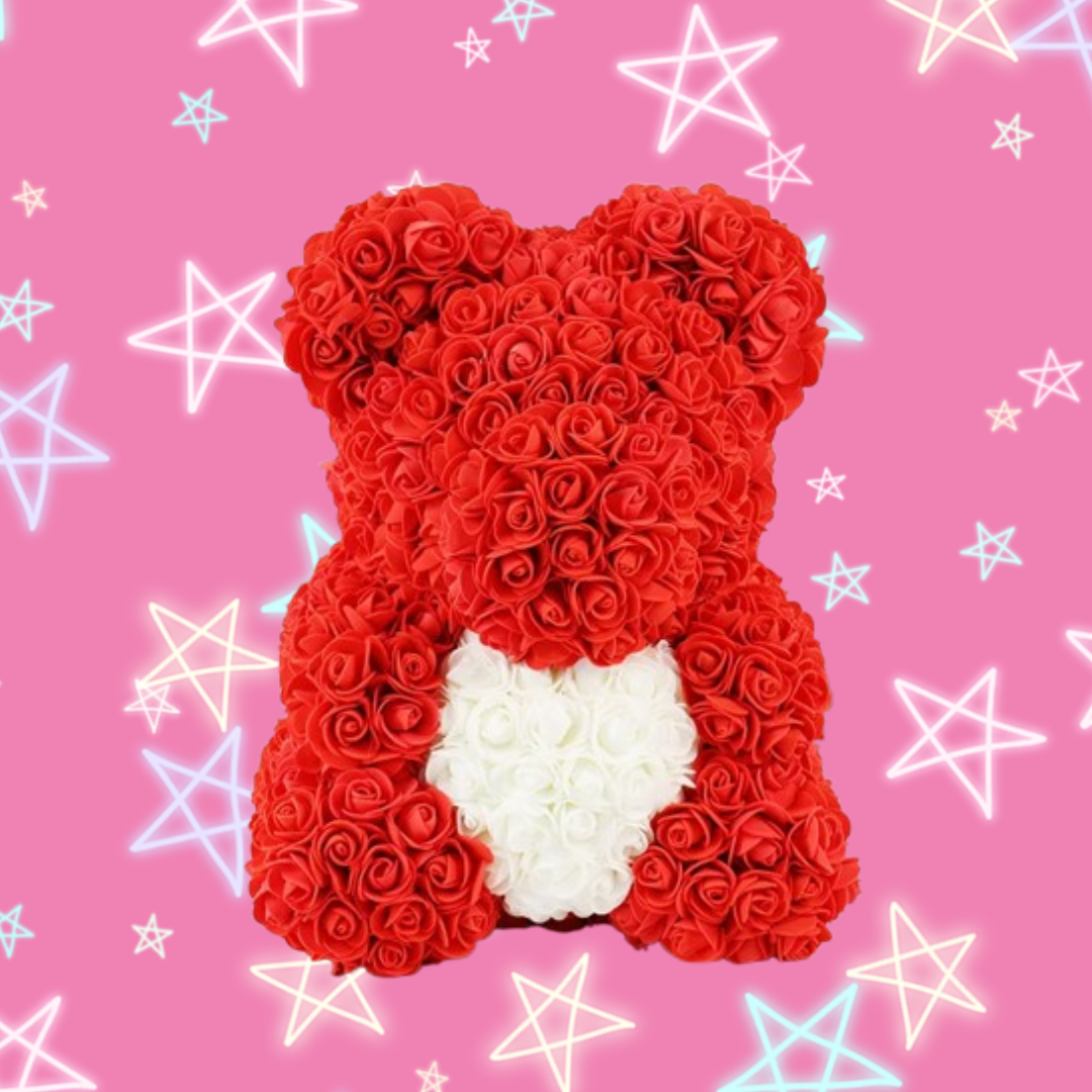 Affection Flower Teddy  Bear Soft Stuffed TOy.