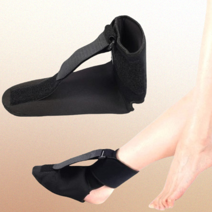 "Night Splint Sock for Plantar Fasciitis - Soft Sleep Support Brace for Pain Relief" Orthopedic Night Brace .