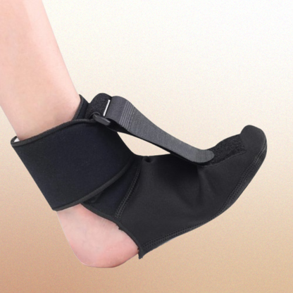 "Night Splint Sock for Plantar Fasciitis - Soft Sleep Support Brace for Pain Relief" Orthopedic Night Brace .