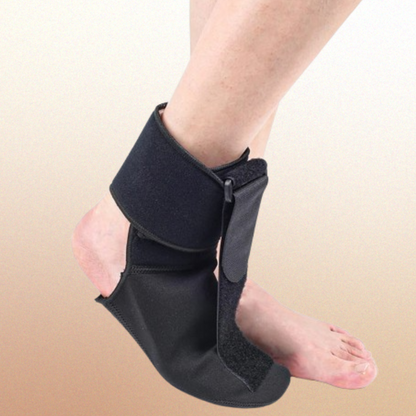 "Night Splint Sock for Plantar Fasciitis - Soft Sleep Support Brace for Pain Relief" Orthopedic Night Brace .