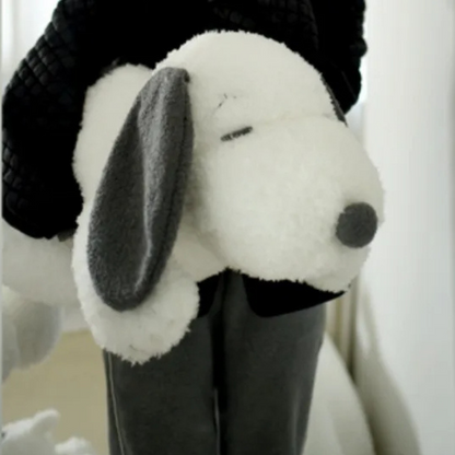 Snoopy Plush Toy Long Pillow Christmas Gift.