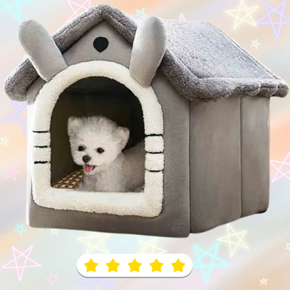 Soft Pet Bed Tent House Plush.