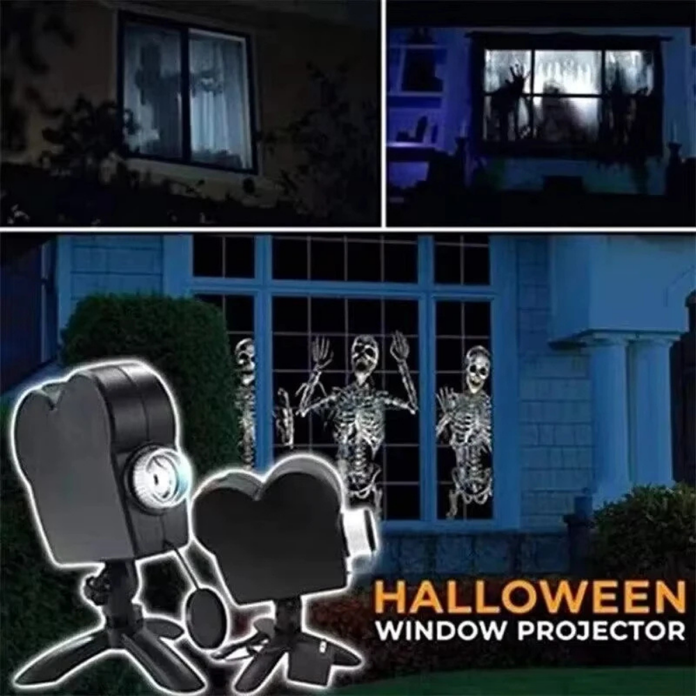 Happy Halloween Party Projector | Christmas LED Holographic.