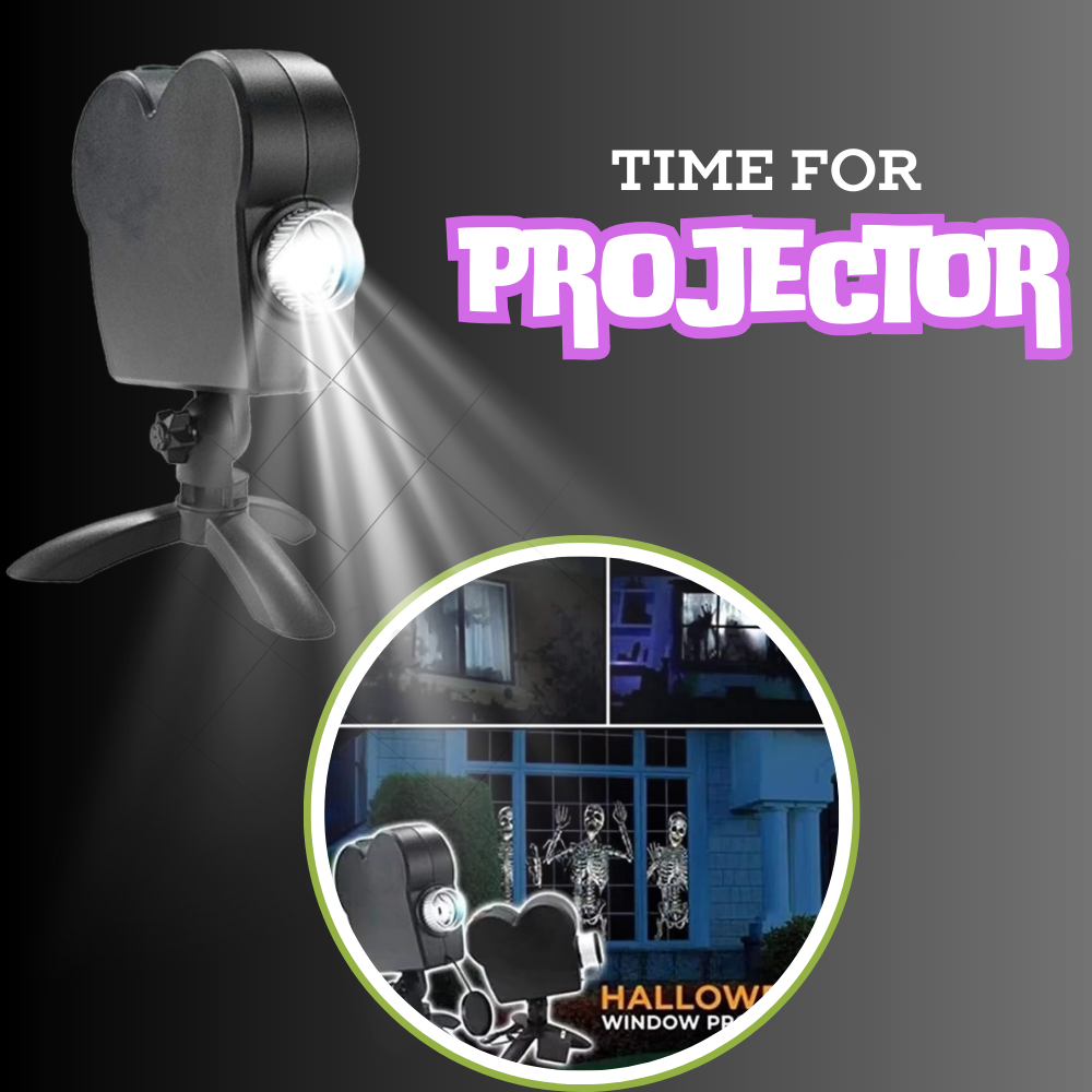 Happy Halloween Party Projector | Christmas LED Holographic.