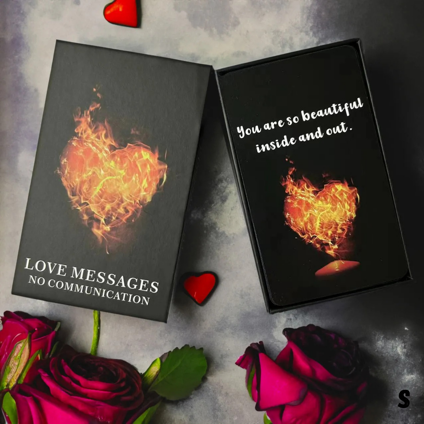 Love Message 80 Sheets Oracle Tarot Decks| Love Message Oracle Cards.