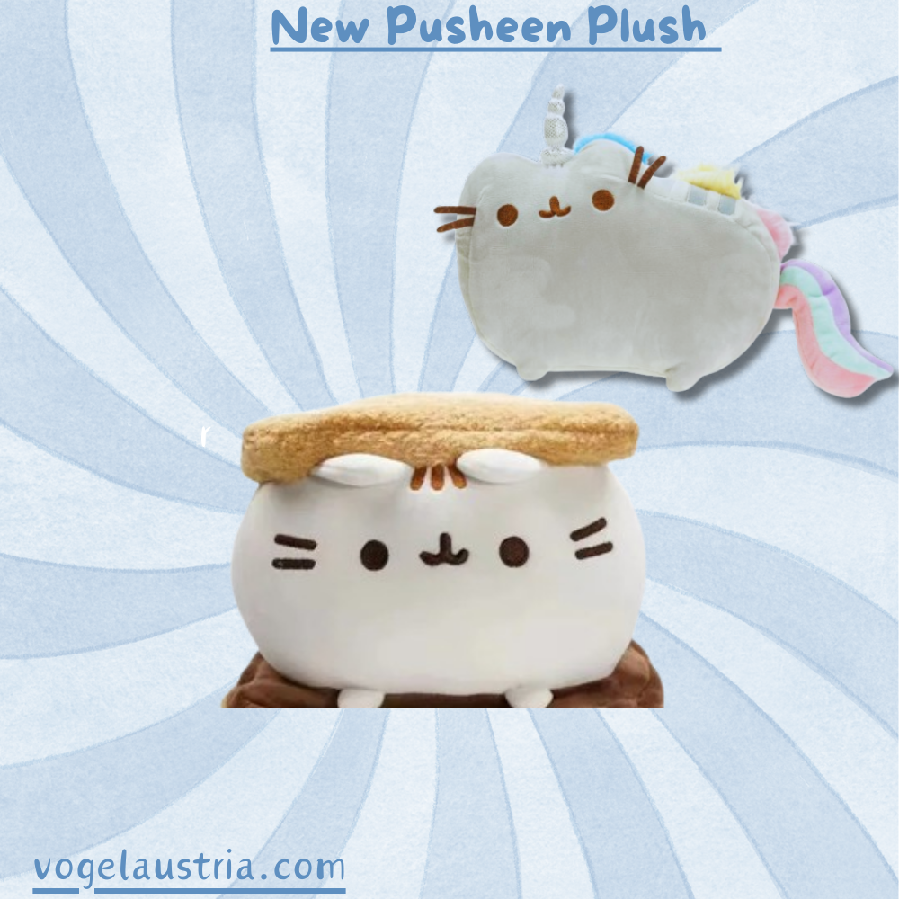 Pusheen Plush Cat , New Stuffed Toy , Best Gift , Throw Pillow, Pusheen the cat.